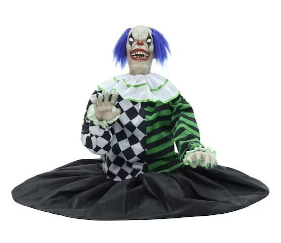 Haunted Living 3 FT Pneumatic Clown Halloween Animatronic Decor 5125107 - SEALED