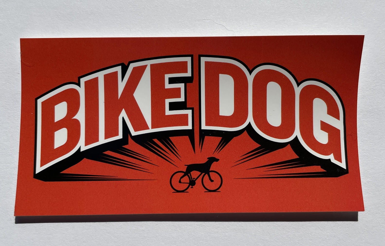 BIKE DOG Brewing Co Since 2013 Beer Sticker Sacramento, CALIFORNIA BIKE DOG Brewing Co Since 2013 Beer Sticker Sacramento, CALIFORNIA
