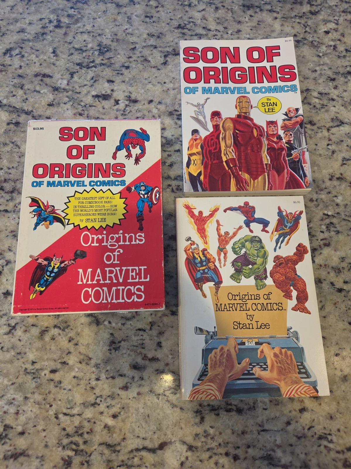 VINTAGE STAN LEE SIGNED 1976 Marvel Origins Box Set Slipcase Fireside COA VINTAGE STAN LEE SIGNED 1976 Marvel Origins Box Set Slipcase Fireside COA