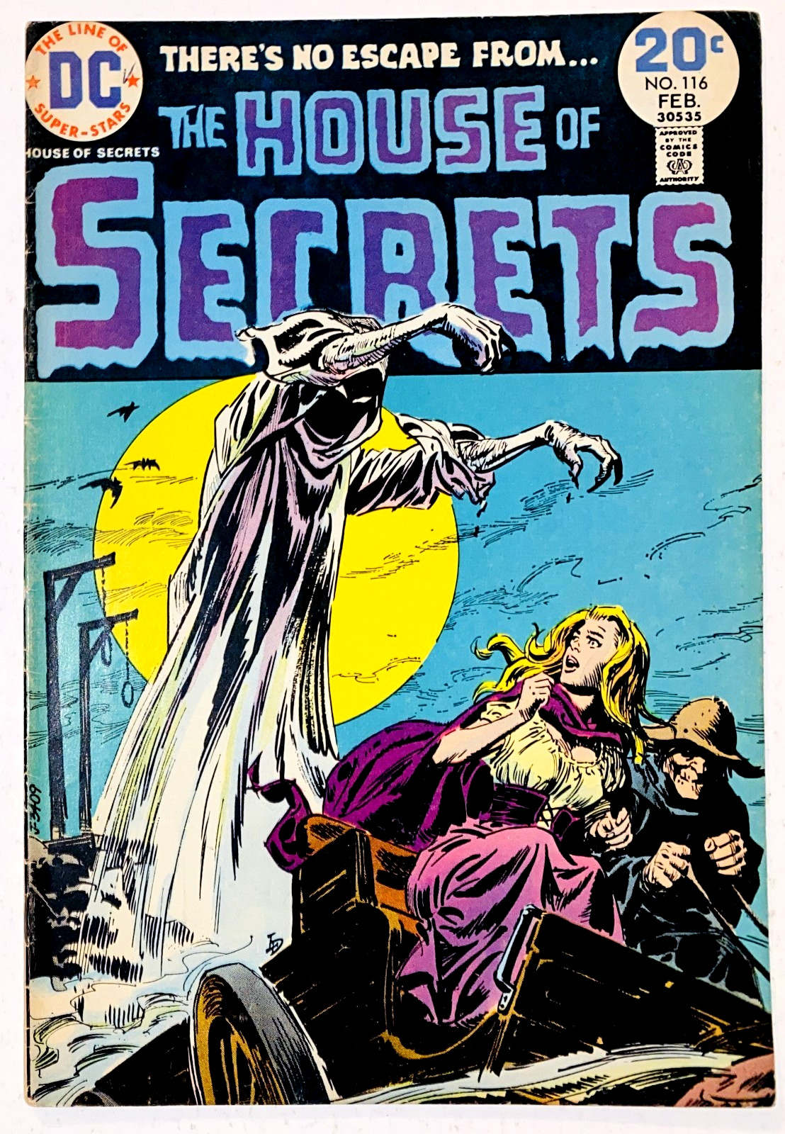 House of Secrets #116 (DC, 1974) David Michelinie 1st Pro Comics Work