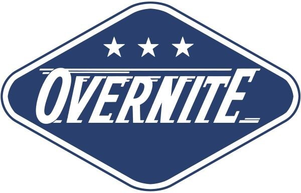 Overnite Freight Delivery Trucking Company NEW Sign: 28\