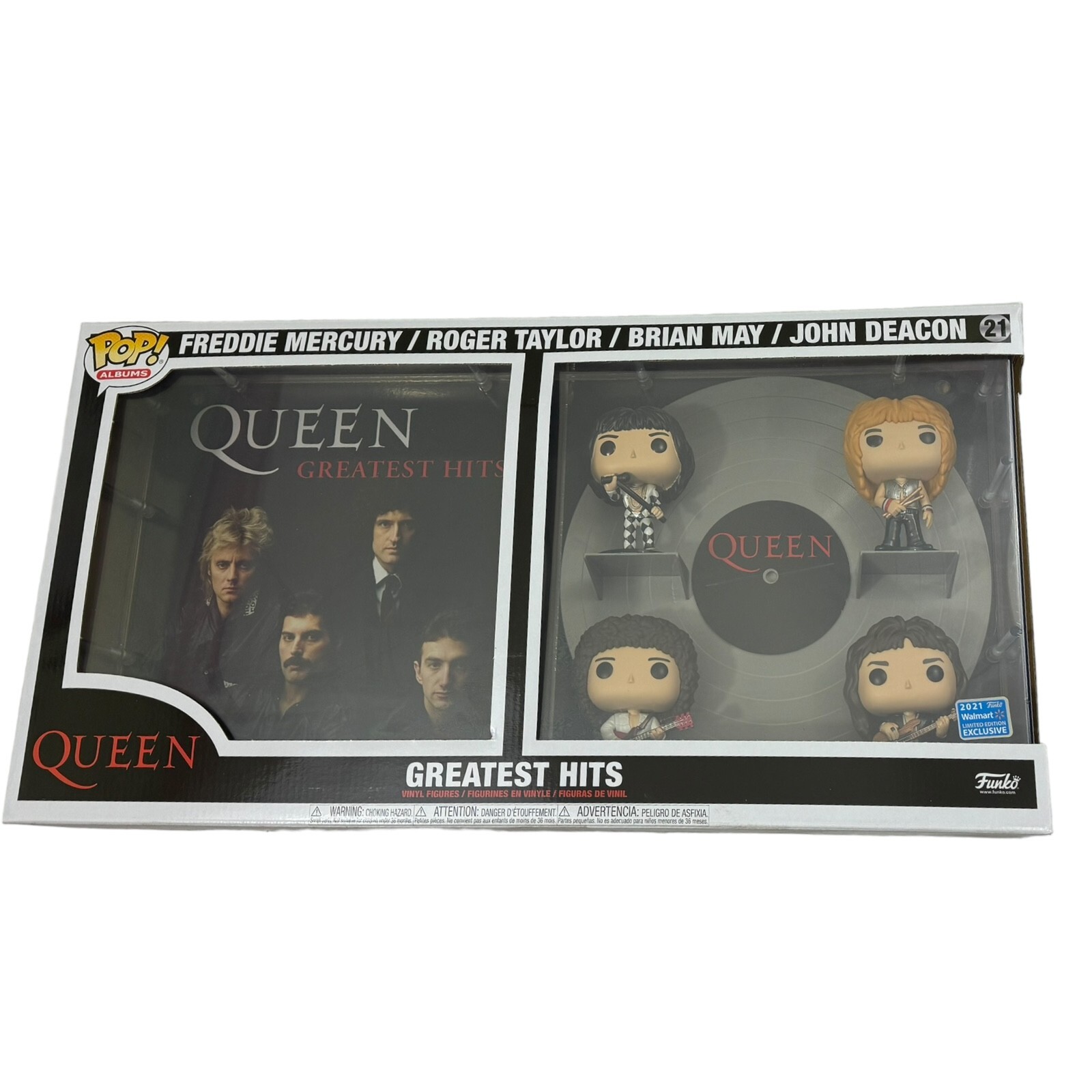 Funko Pop Deluxe Album Queen Greatest Hits Walmart Limited Exclusive 4 Pack New Funko Pop Deluxe Album Queen Greatest Hits Walmart Limited Exclusive 4 Pack New