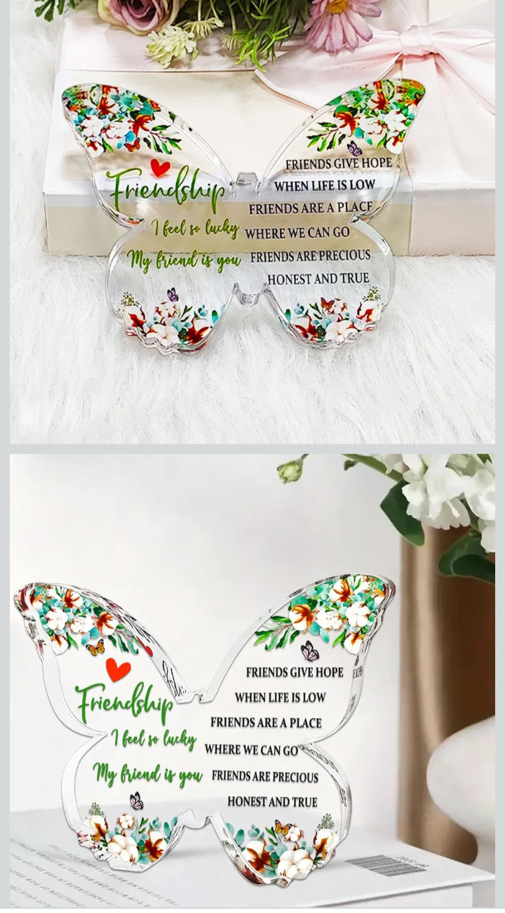 Friendship Gift Plaque Best Friends Gift Friends Give Hope