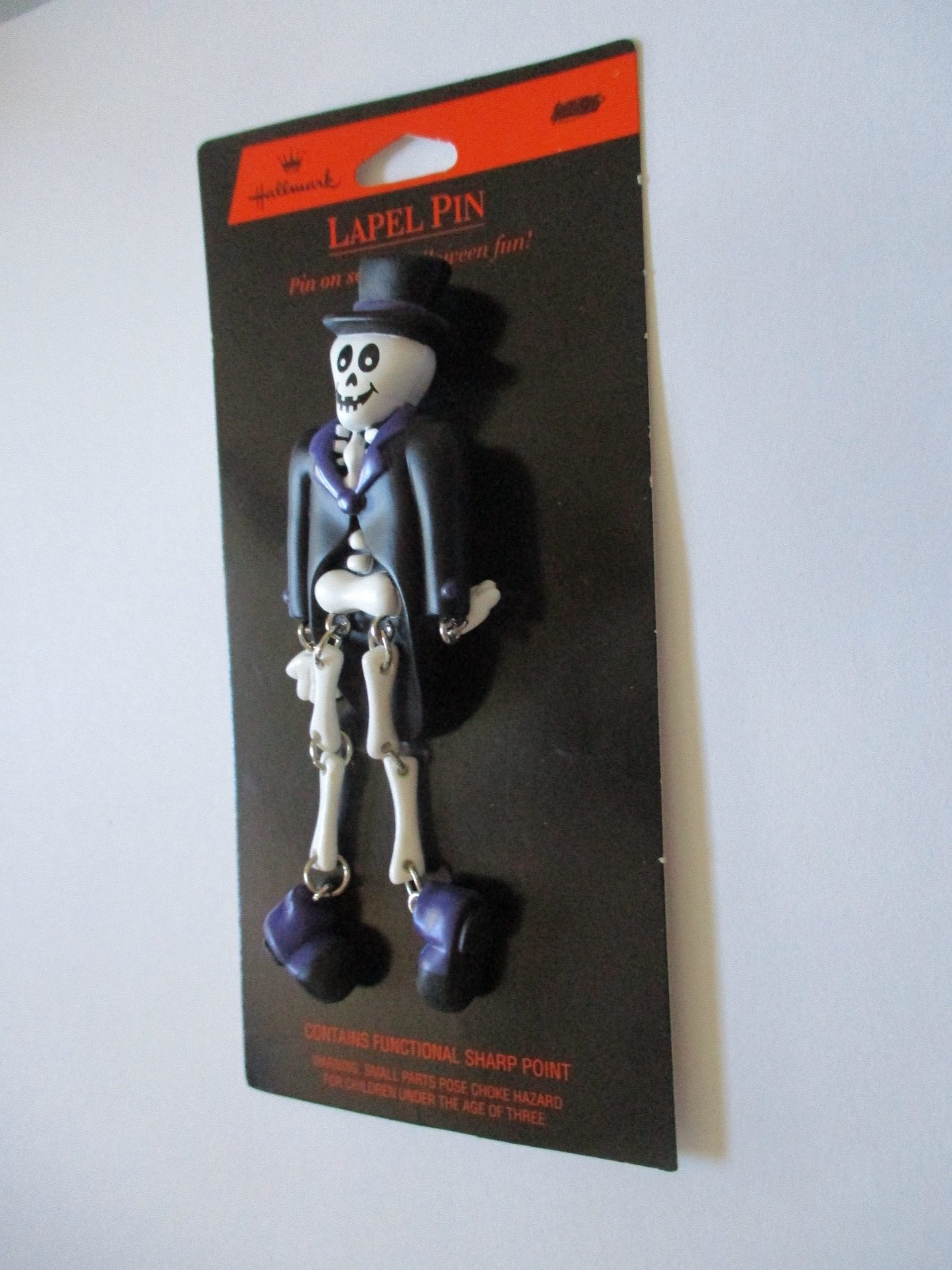 Hallmark Boo Svengoolie Skeleton Pin Brooch Hallmark Boo Svengoolie Skeleton Pin Brooch