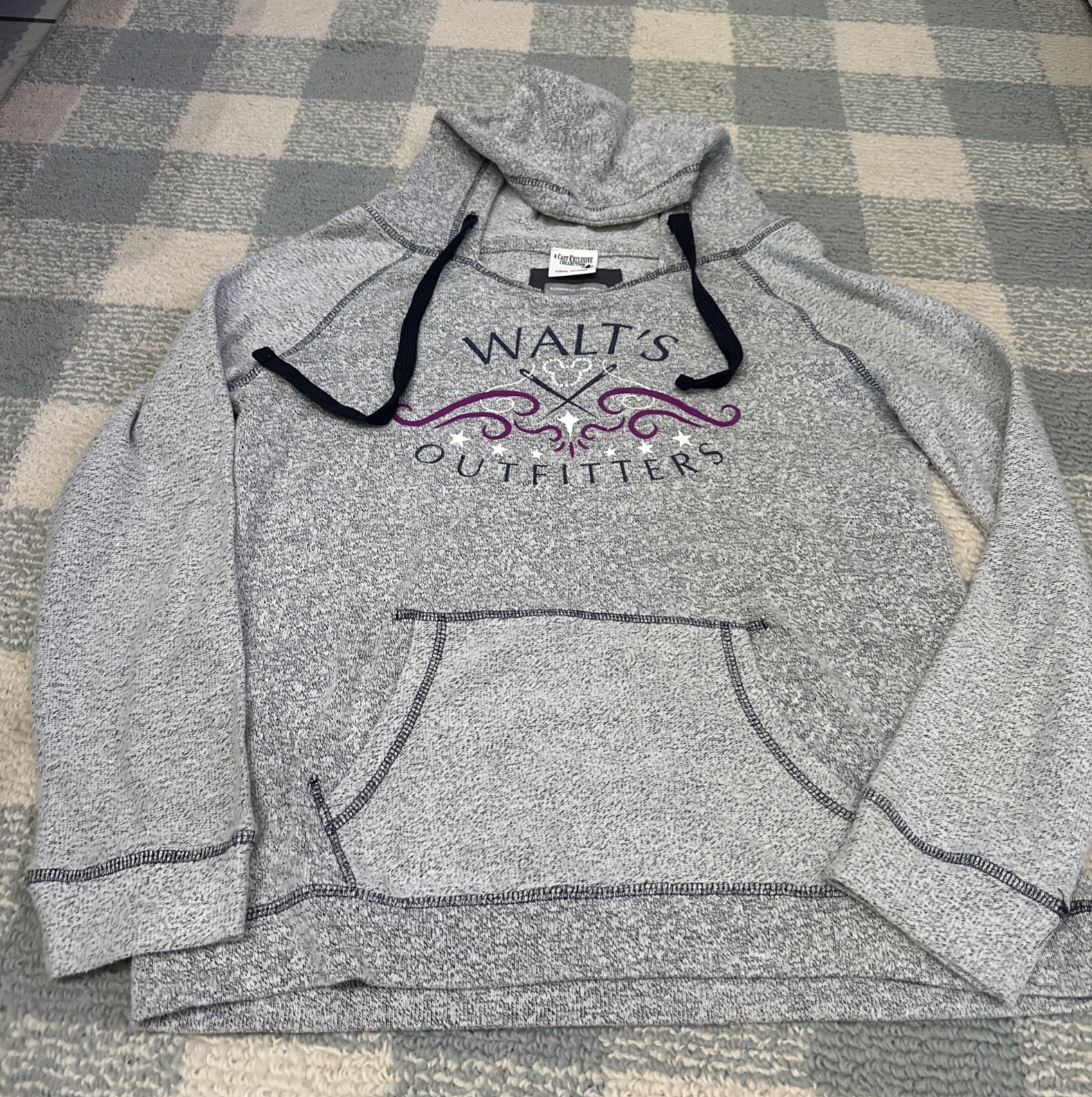 Disney Cast Exclusive Walt\'s Outfitters Adult L Pullover Hoodie Sweatshirt  NWOT
