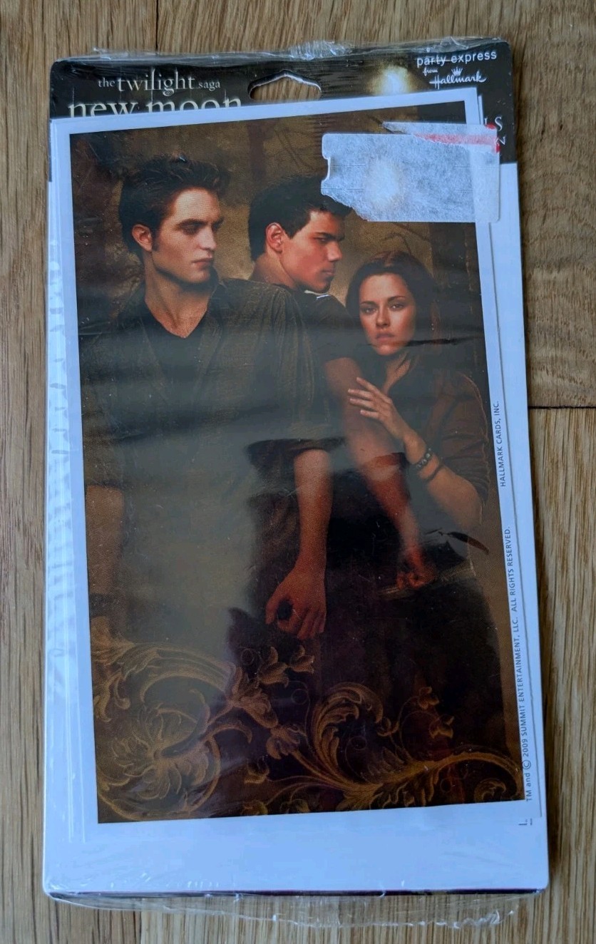 Hallmark The Twilight Saga New Moon Notebook Binder Journal Decals Acid Free