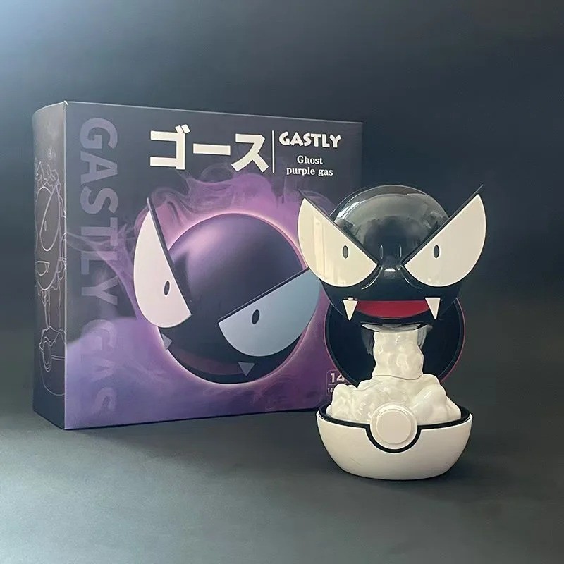 Pokemon Gastly Humidifier Night Light Figure LED Ghost Anime Collectible Desk