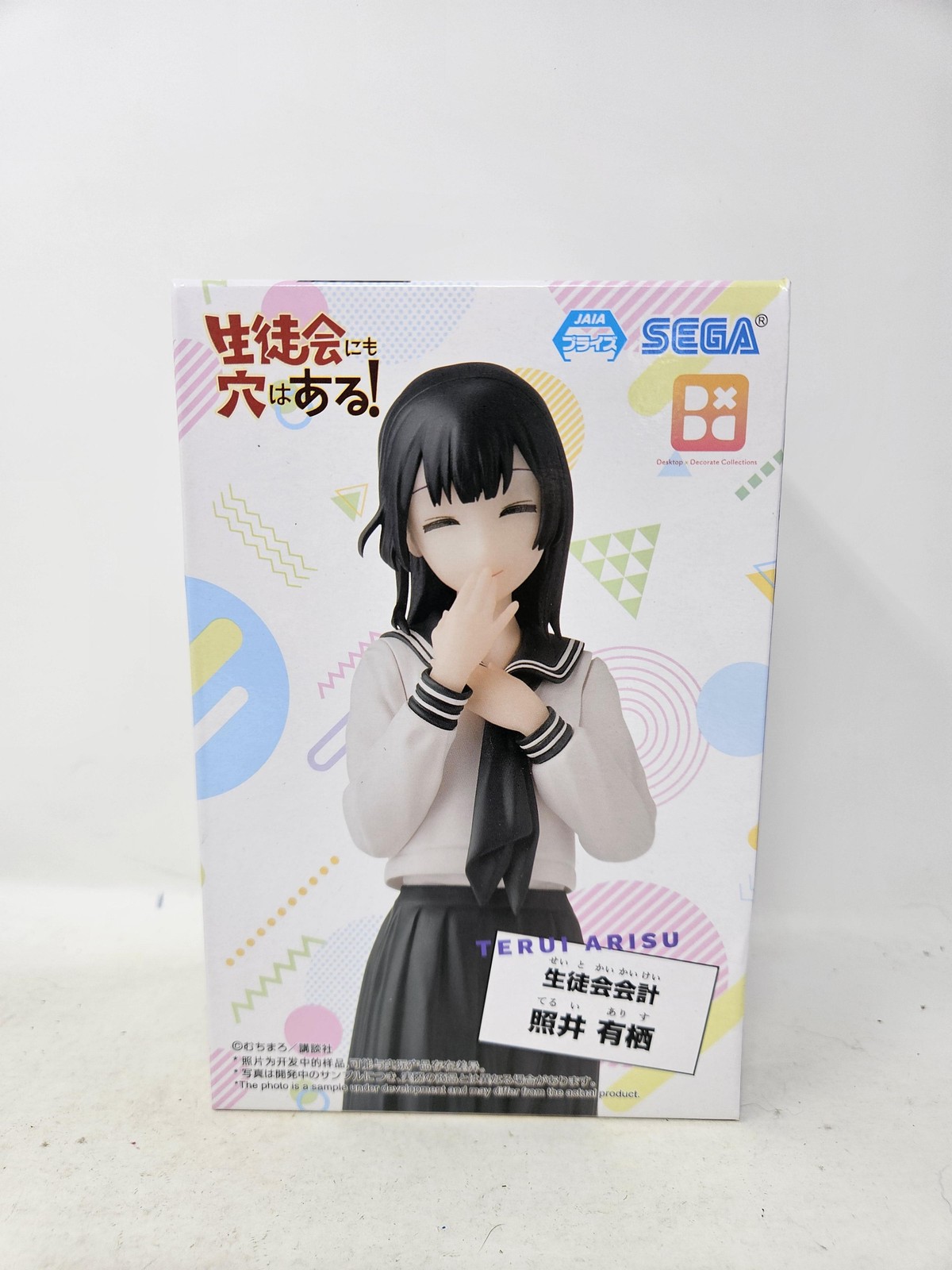 SEGA Seitokai Ni Mo Ana Wa Aru Terui Arisu Anime PVC Prize Figure New Boxed