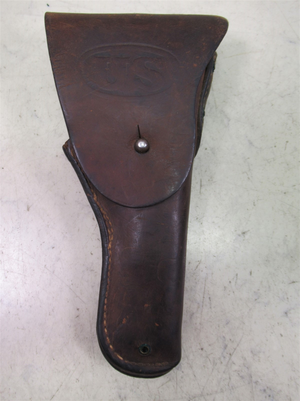 WWII US Military 1943 M1916 Colt 1911 .45 ACP Leather Holster Graton & Knight