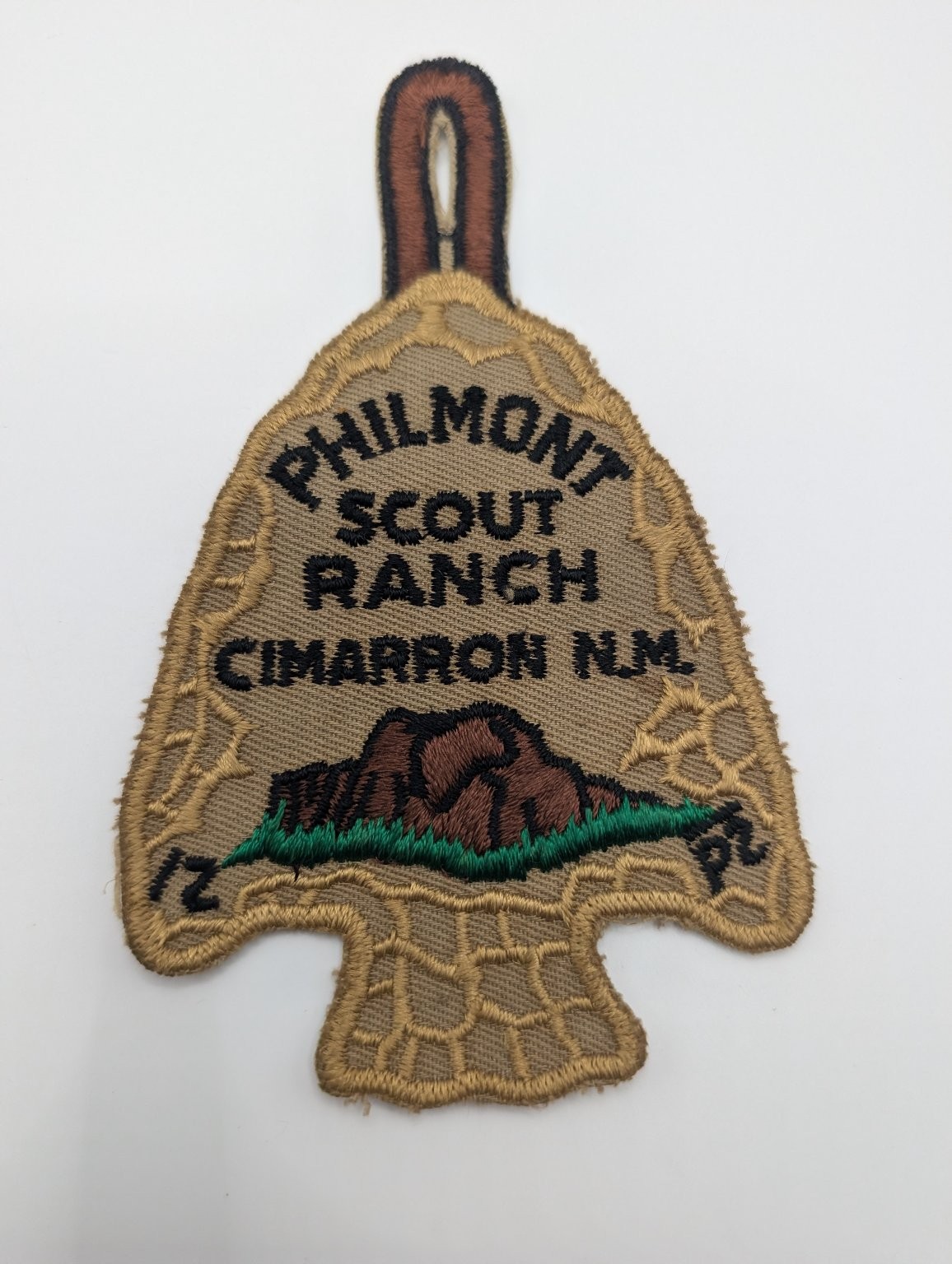 Philmont Scout Ranch Arrowhead Trek Patch 1992 BSA Cimarron NM Philmont Scout Ranch Arrowhead Trek Patch 1992 BSA Cimarron NM