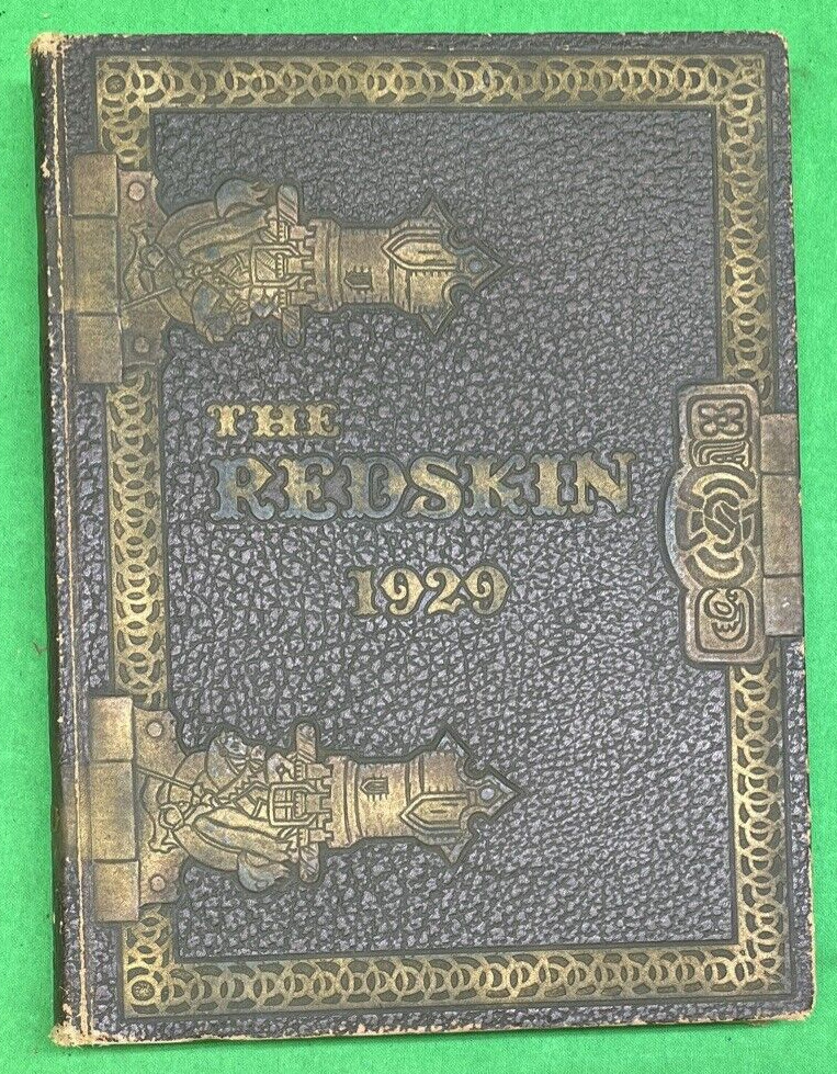 VERY GOOD 1929 Oklahoma A&M College Redskin Yearbook Oklahoma State University#A VERY GOOD 1929 Oklahoma A&M College Redskin Yearbook Oklahoma State University#A