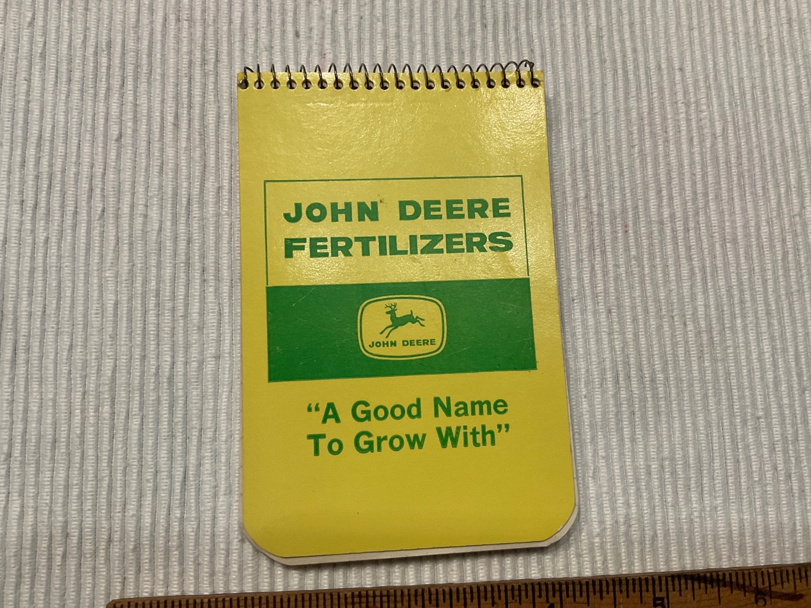 Vintage John Deere Fertilizer 45 Note Book Pryor, Oklahoma from 1954-1962