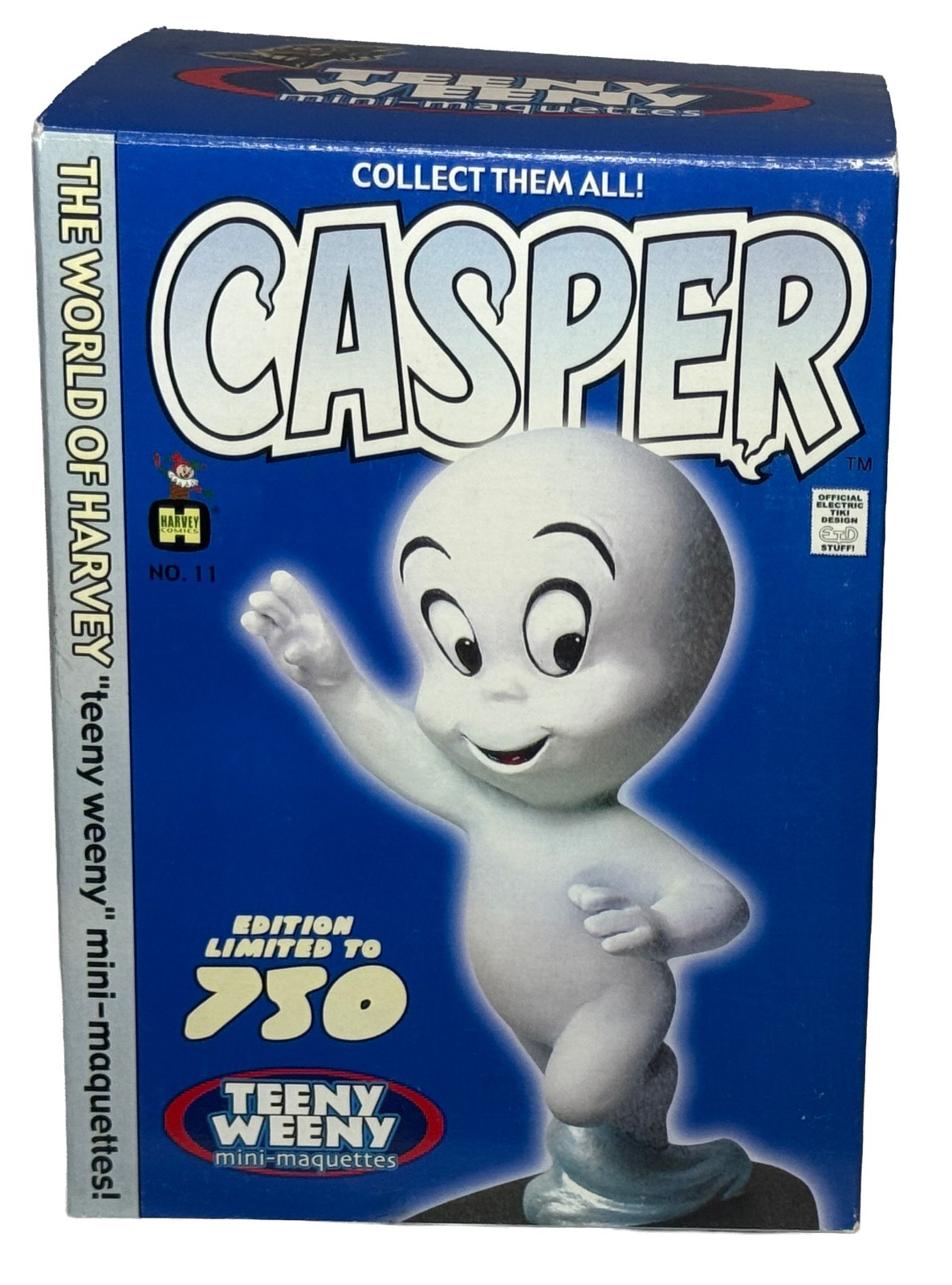 Casper the Friendly Ghost Electric Tiki Teeny Weeny Mini-Maquette – #678 of 750