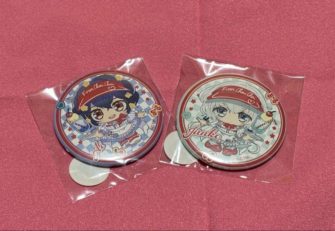 Zombie Land Saga Ai Mizuno Junko Konno Can Badge Set of 2 Lottery