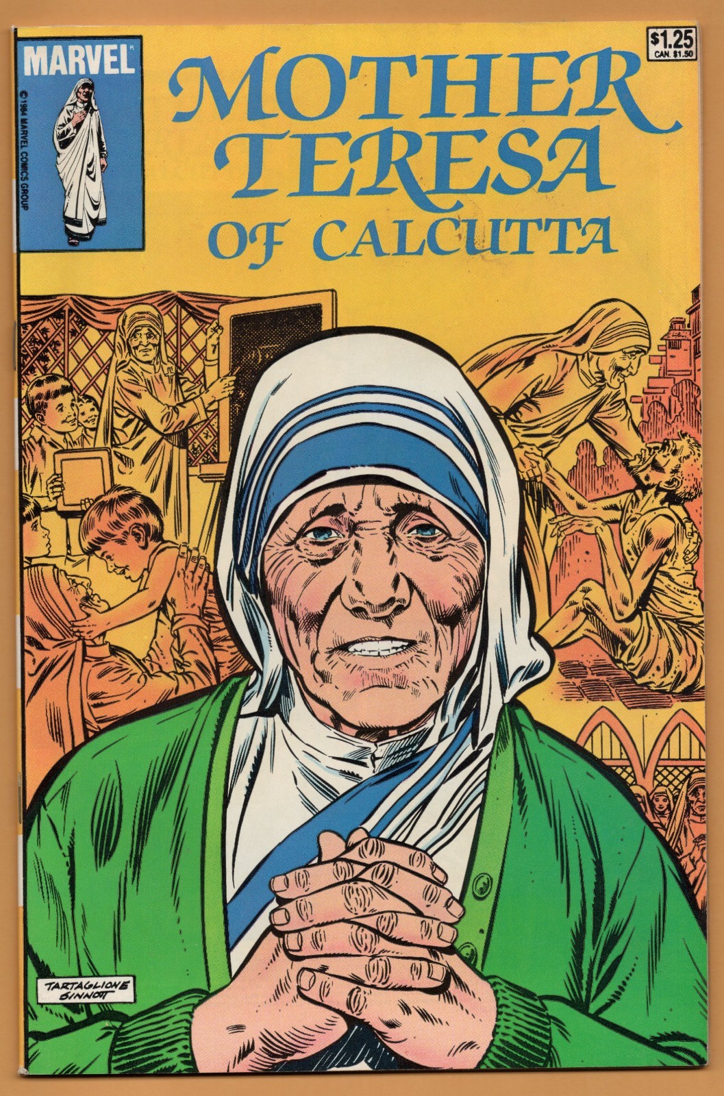 MOTHER TERESA OF CALCUTTA #1     IN  9.2   NEAR MINT-