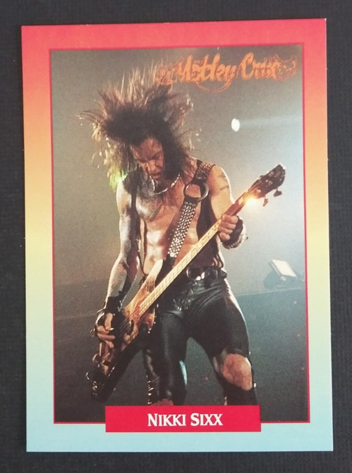 1991 Brockum RockCards Nikki Sixx #18