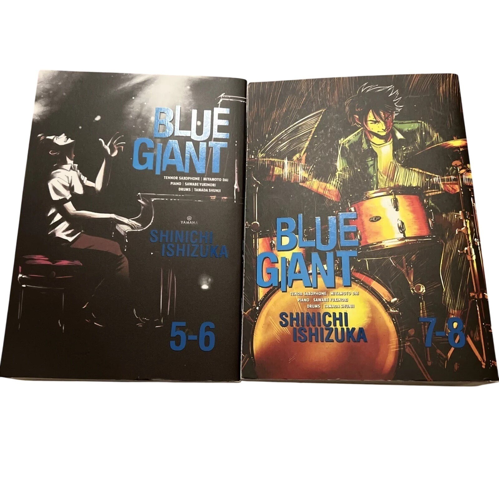 Blue Giant Manga Series Volume 5-8 Lot Of 2 Shinicha Ishizuka FIRST EDITIONS Blue Giant Manga Series Volume 5-8 Lot Of 2 Shinicha Ishizuka FIRST EDITIONS