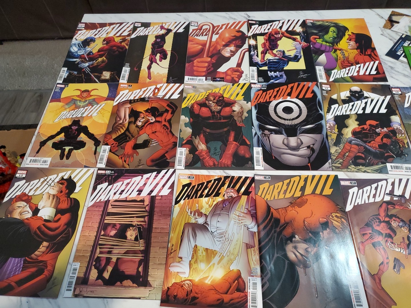DAREDEVIL 2023-2025 #1-7 &10-19 1st Prints Complete Story Line BORN AGAIN SERIES