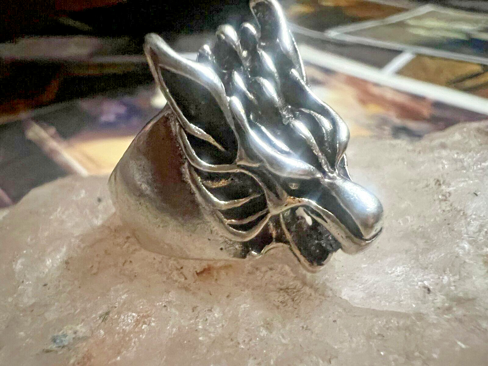 Dakhina Kali Dakshina Maa Spiritual Protection Powerful Blesss Power Wolf Ring +