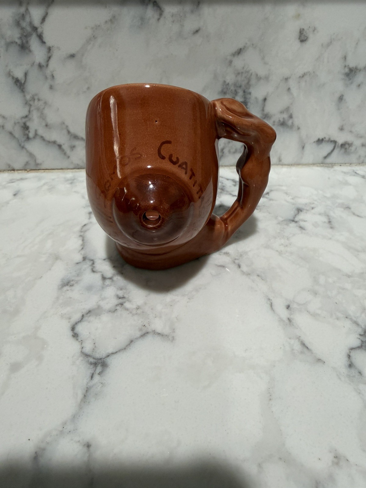 Vintage 70's Boobie/Boob/Nipple Mug Breast Pin Up Lady Glazed Ceramic Sculptural Vintage 70's Boobie/Boob/Nipple Mug Breast Pin Up Lady Glazed Ceramic Sculptural