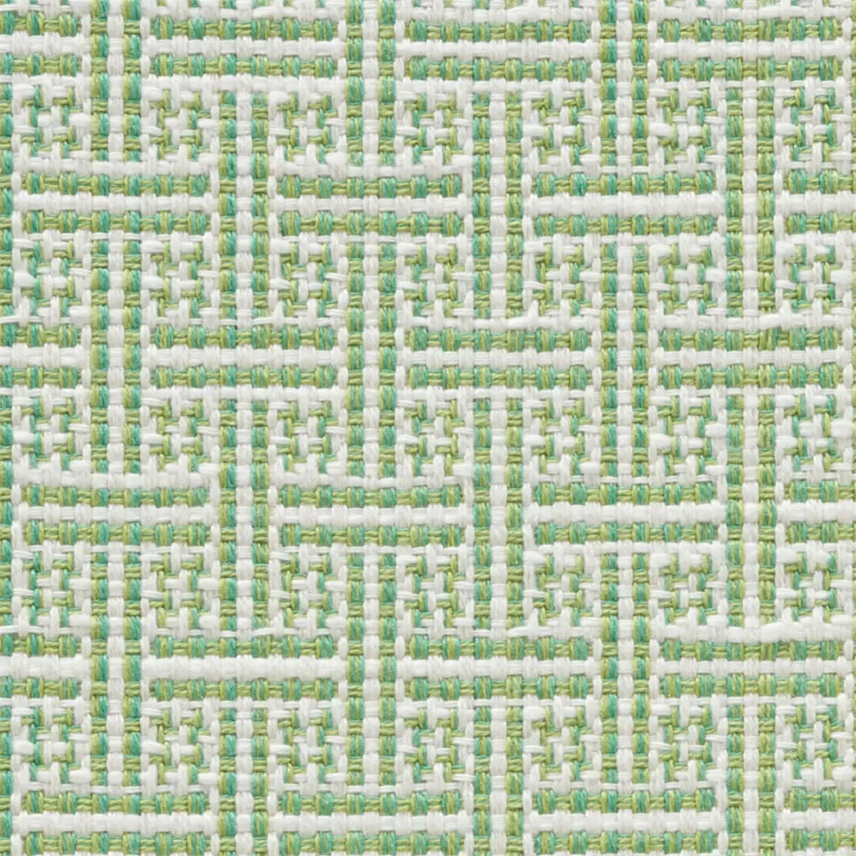 Schumacher OUTDOOR Uphol Fabric- Brickell Indoor Outdoor / Leaf REMNANT 49\