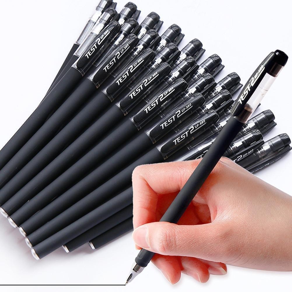 1PC Black Gel Pen Full Matte Water 0.5 Pens Writing Stationery Supply Office US 1PC Black Gel Pen Full Matte Water 0.5 Pens Writing Stationery Supply Office US