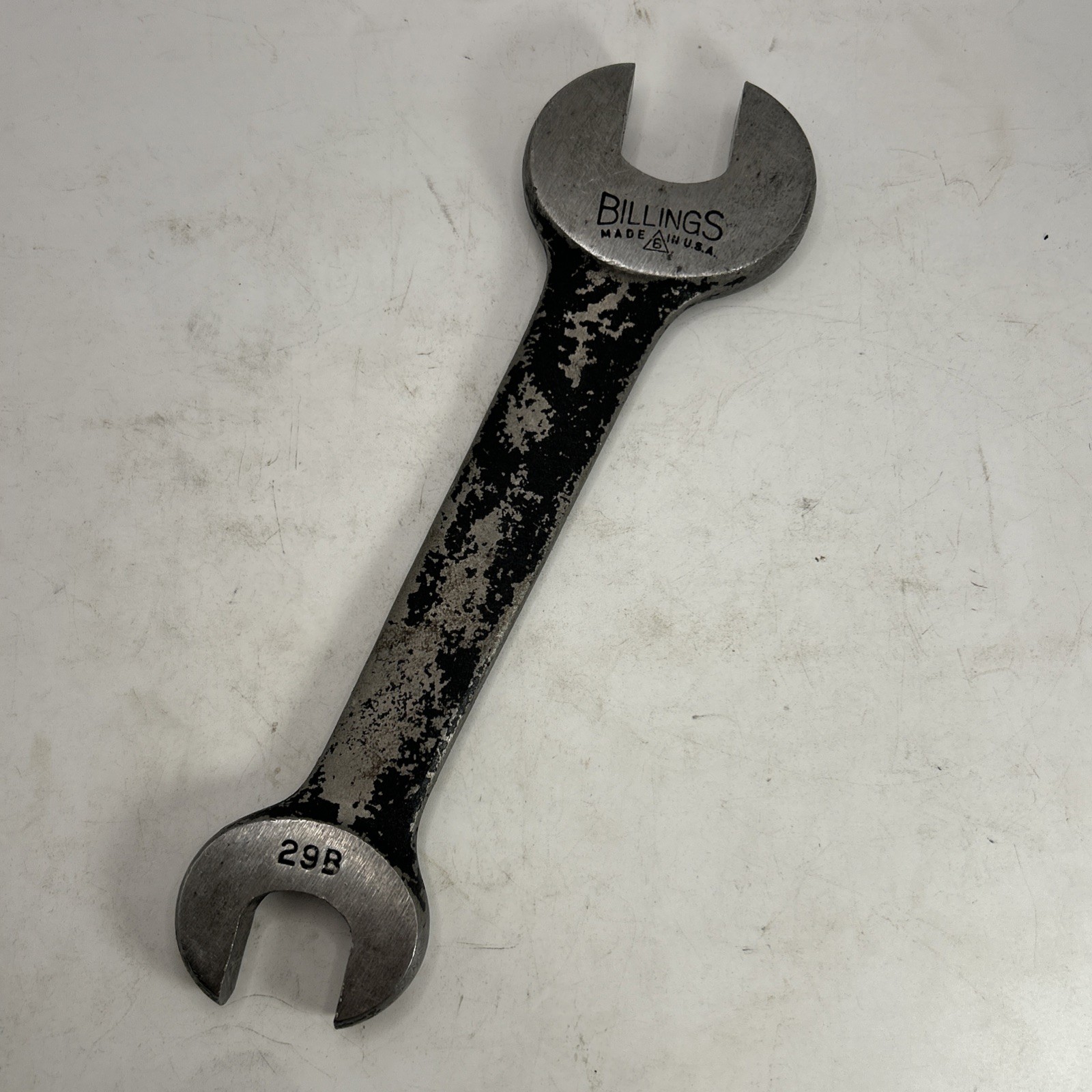 Vtg BILLINGS Made in USA 29 B 3/4 - 11/16 Double Open End Wrench