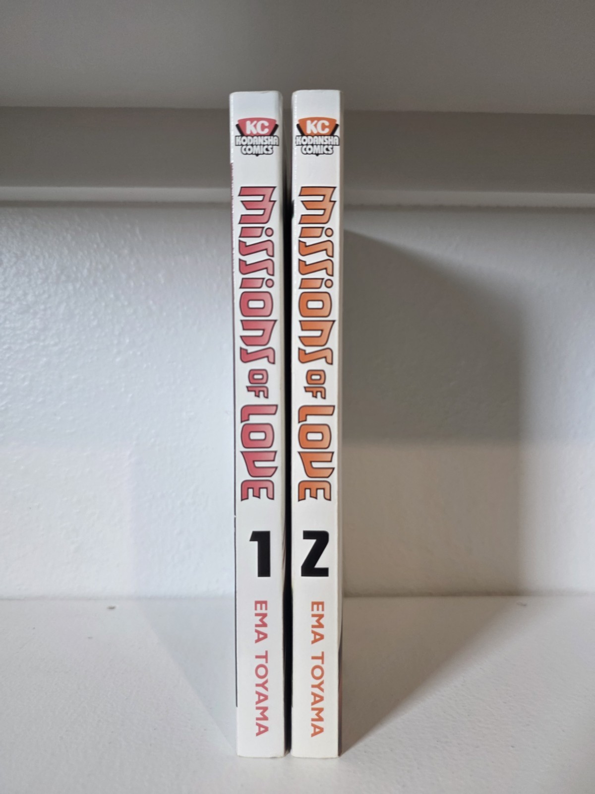 Missions of Love Vol.1-2 English Manga Ema Toyama Kodansha 