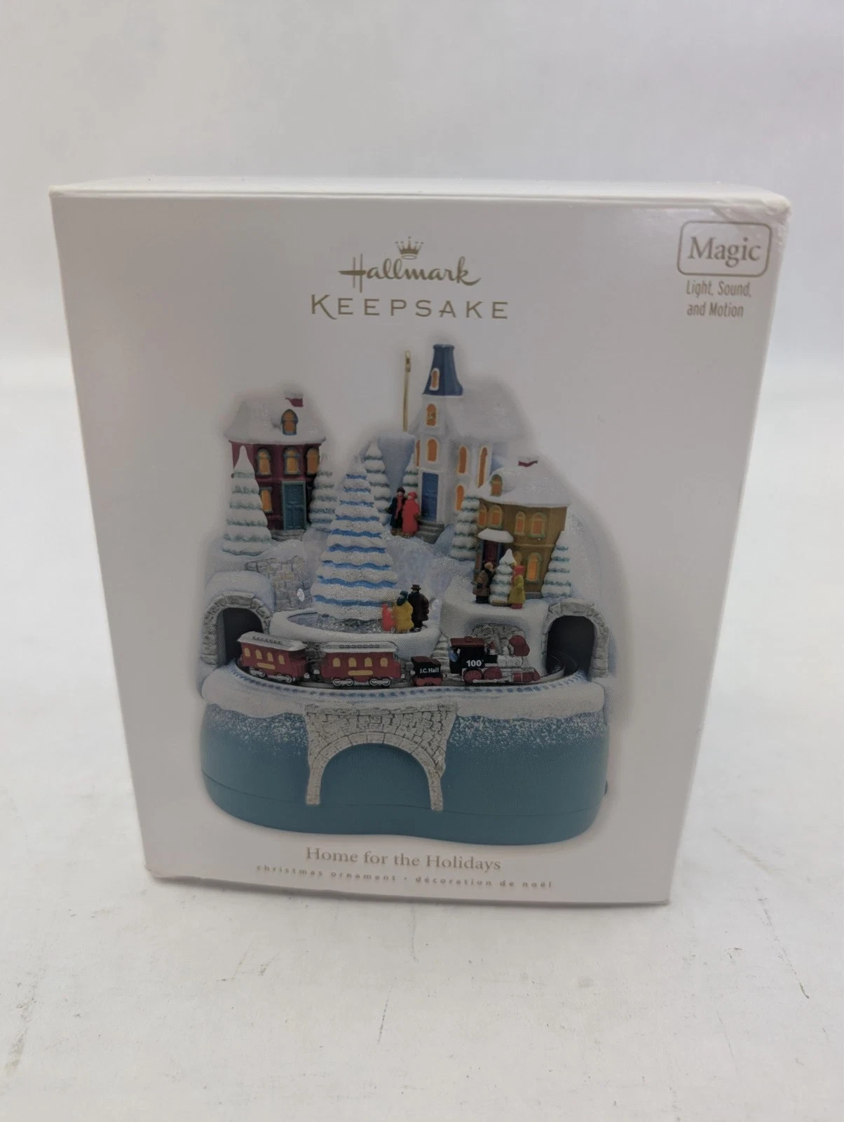 2010 Hallmark \Ornament Home For The Holidays Magic Lights Sound --522-59 2010 Hallmark \Ornament Home For The Holidays Magic Lights Sound --522-59