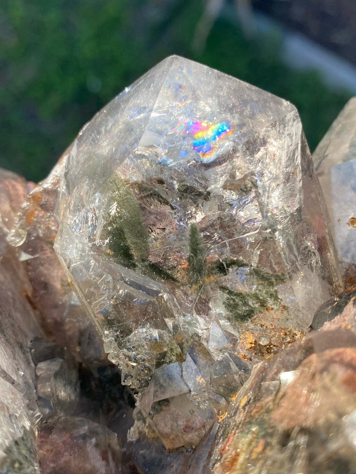 XXL Garden Quartz Cluster | Collector’s Grade Lodolite Quartz | Clear Scenic XXL Garden Quartz Cluster | Collector’s Grade Lodolite Quartz | Clear Scenic