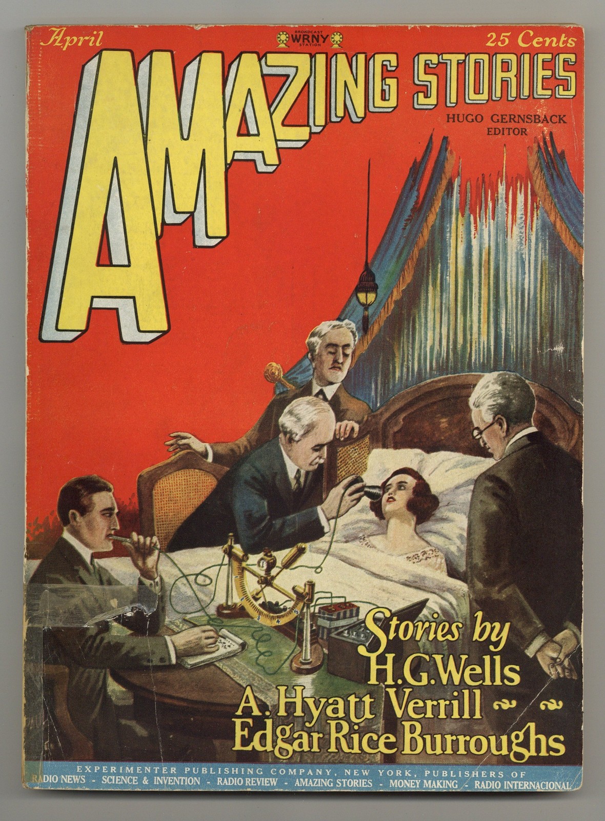 Amazing Stories Pulp Vol. 2 #1 VG 4.0 1927