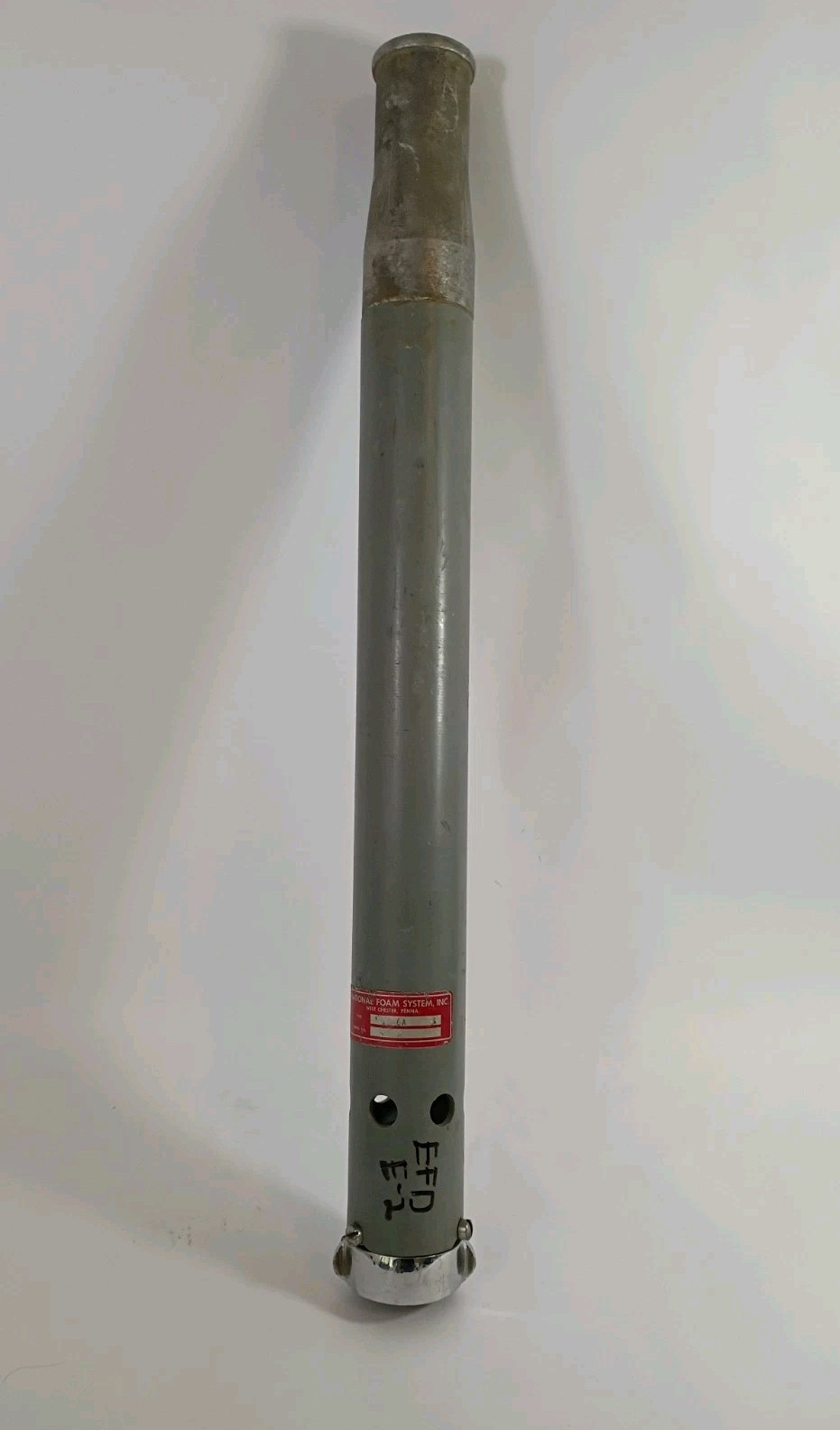 Vintage National Foam Fire Aspirating Hose Nozzle FIREFIGHTING Vintage National Foam Fire Aspirating Hose Nozzle FIREFIGHTING