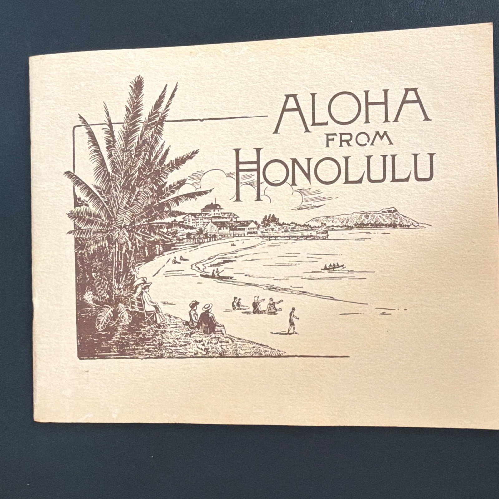 Aloha From Honolulu a Booklet of Original Photographs of Old Hawaii Aloha From Honolulu a Booklet of Original Photographs of Old Hawaii