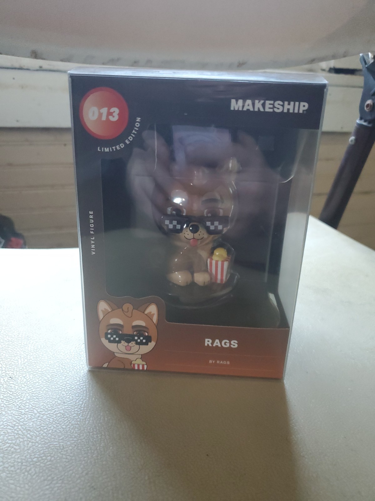 Makeship Rags EFAP Collection Vinyl 2023 Limited Run Rare- In Protector - #013 Makeship Rags EFAP Collection Vinyl 2023 Limited Run Rare- In Protector - #013