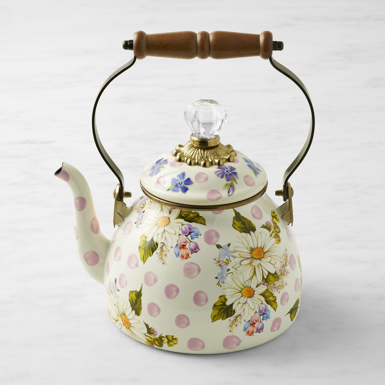 MacKenzie-Childs Wildflowers Tea Kettle MacKenzie-Childs Wildflowers Tea Kettle