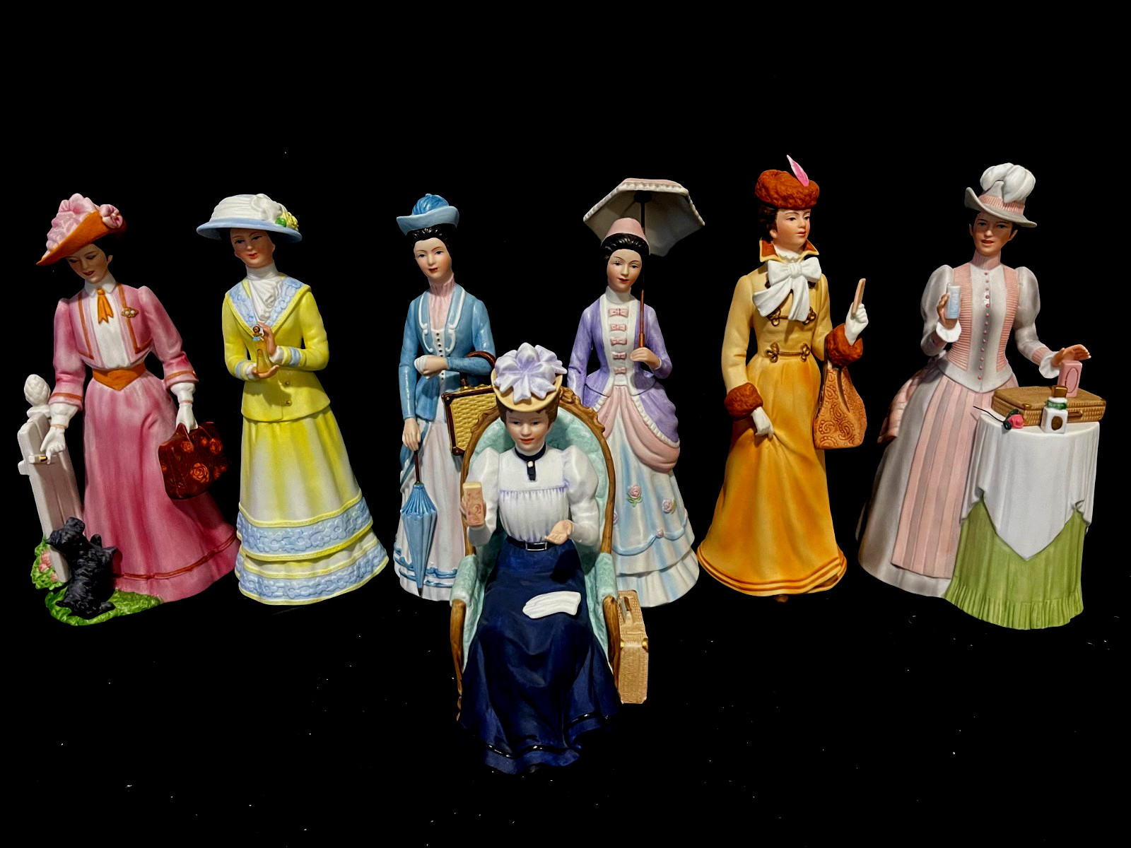 Avon Mrs. Albee (7 Piece LOT) Full Size 1978 1979 1980 1981 1982 1983 1984