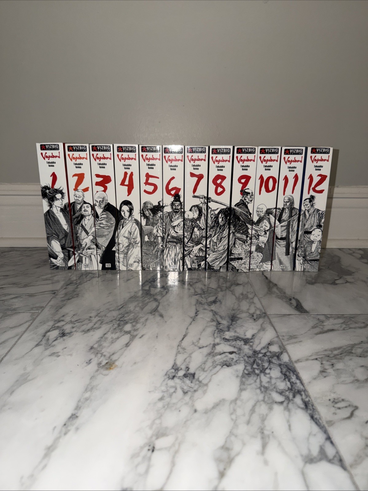 Vagabond Vizbig Edition 1-12 Manga Series