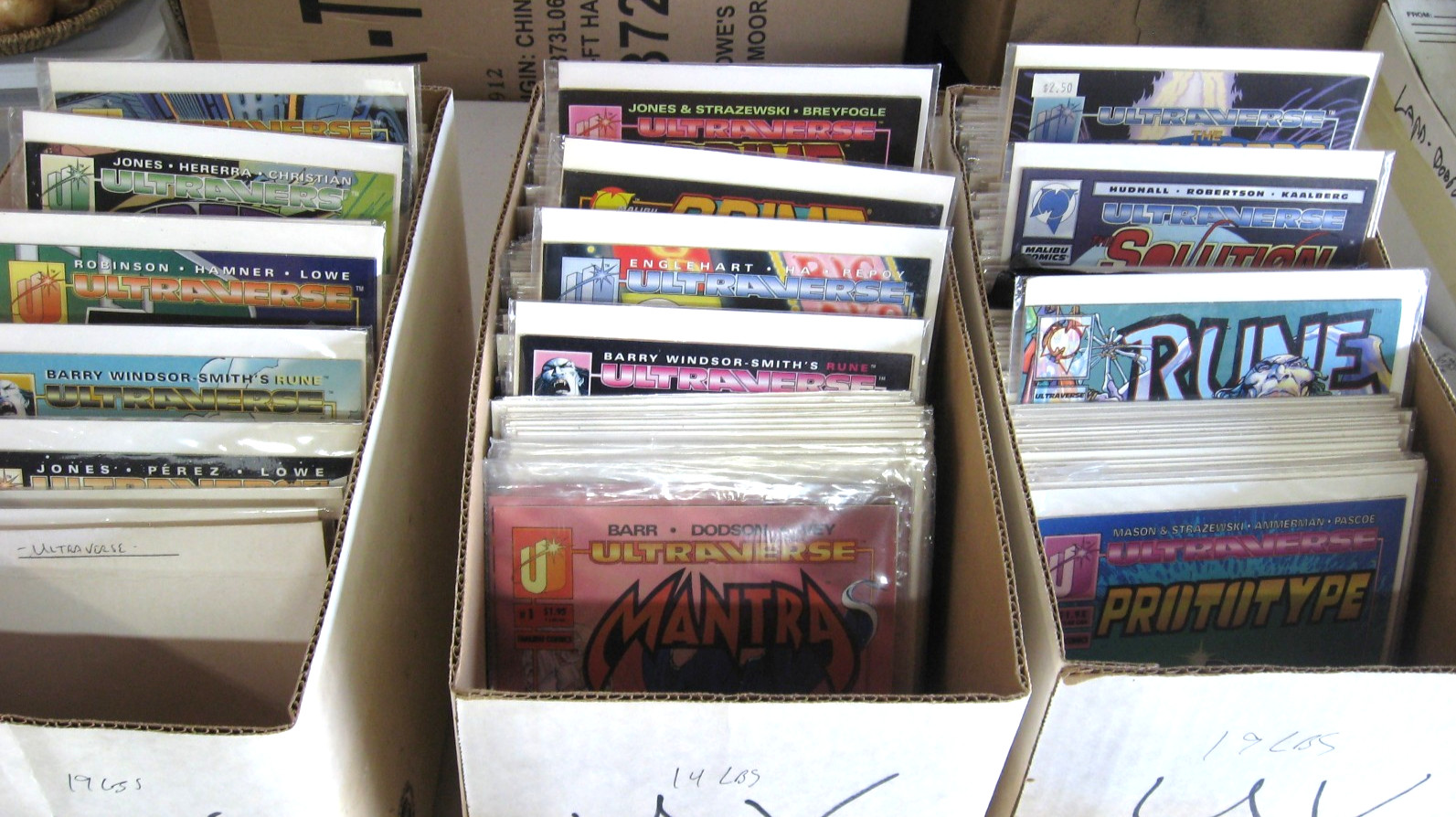 Ultraverse Malibu Comics Comic Lot 350 Books  1991-1993 NM Prime Rune Nightman