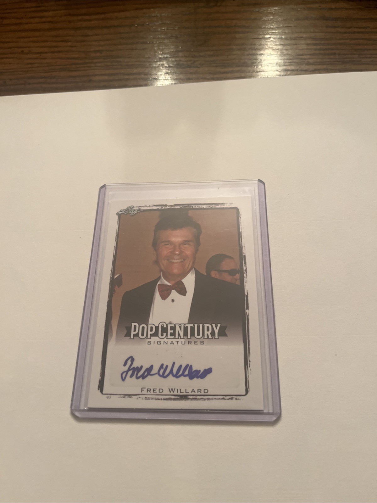 Fred Willard 2017 Leaf Pop Century Autograph Card Auto Modern Family Phil\'s Dad Fred Willard 2017 Leaf Pop Century Autograph Card Auto Modern Family Phil\'s Dad