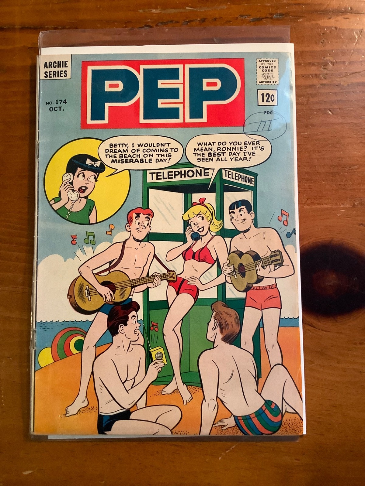 PEP Comics #174 (1964) Classic Dan DeCarlo Betty Bikini Cover Silver Age Archie PEP Comics #174 (1964) Classic Dan DeCarlo Betty Bikini Cover Silver Age Archie