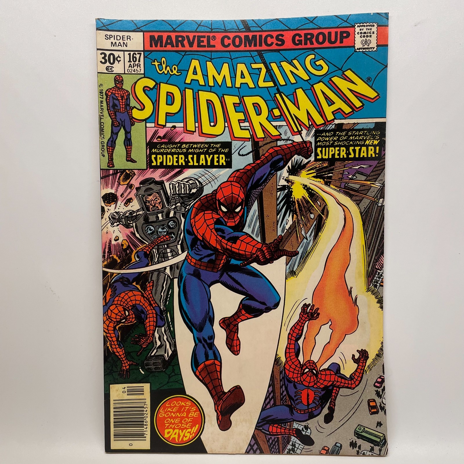 Spider-Man #167 (Marvel Comics April 1977)
