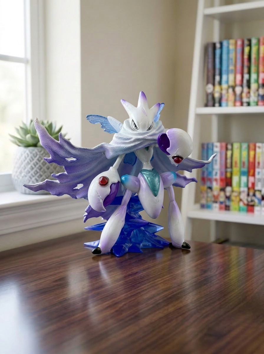 Pokemon Mega Scizor Shiny Custom Statue Figure Cape Anime Collectible Model Toy