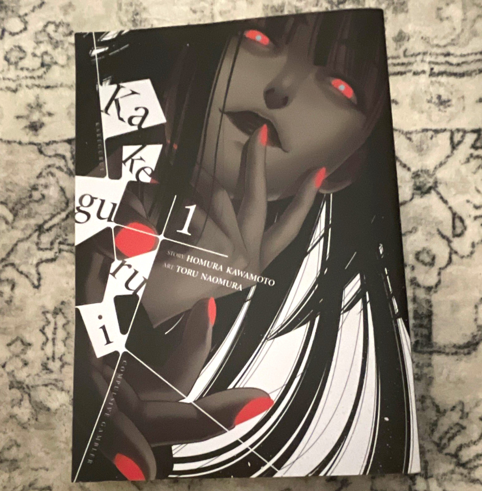 Kakegurui Compulsive Gambler Vol 1 Manga TPB English B&W Yen Press Kawamoto