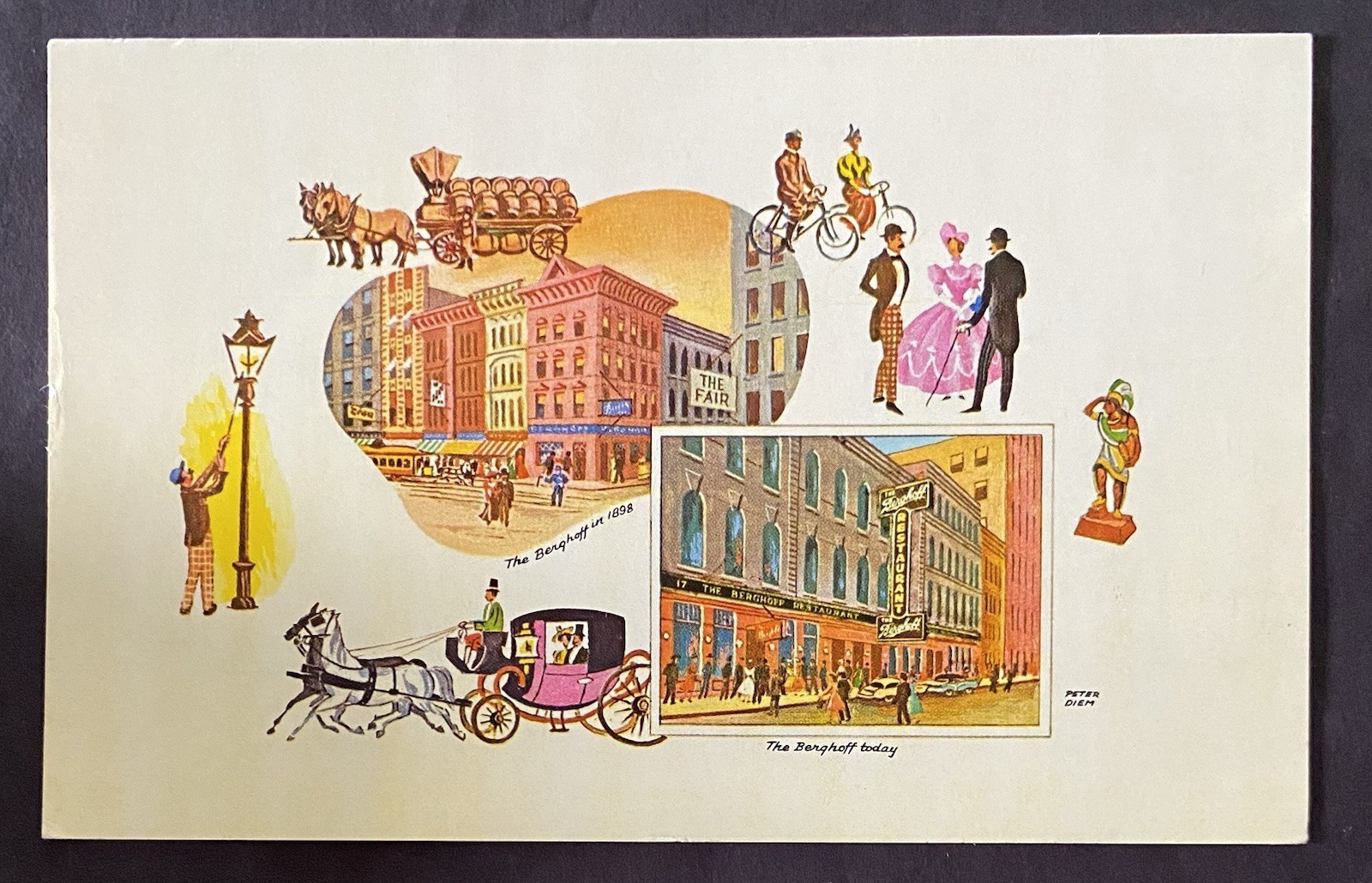 IL. The Berghoff Restaurant, Chicago. Since 1898 Unposted. C278 IL. The Berghoff Restaurant, Chicago. Since 1898 Unposted. C278