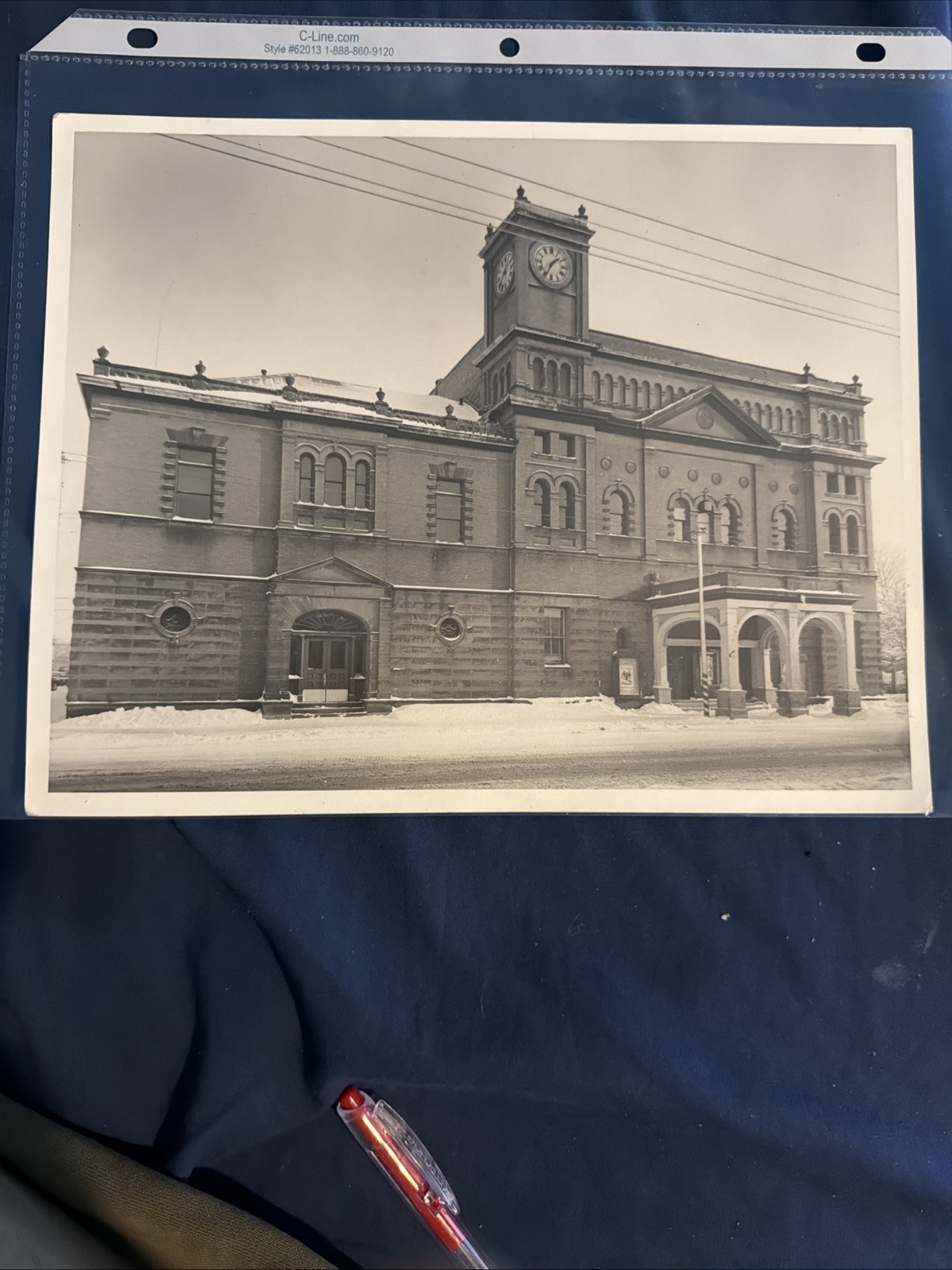 Original Photo Calumet Theater Michigan &x10 George Gipp Yzp