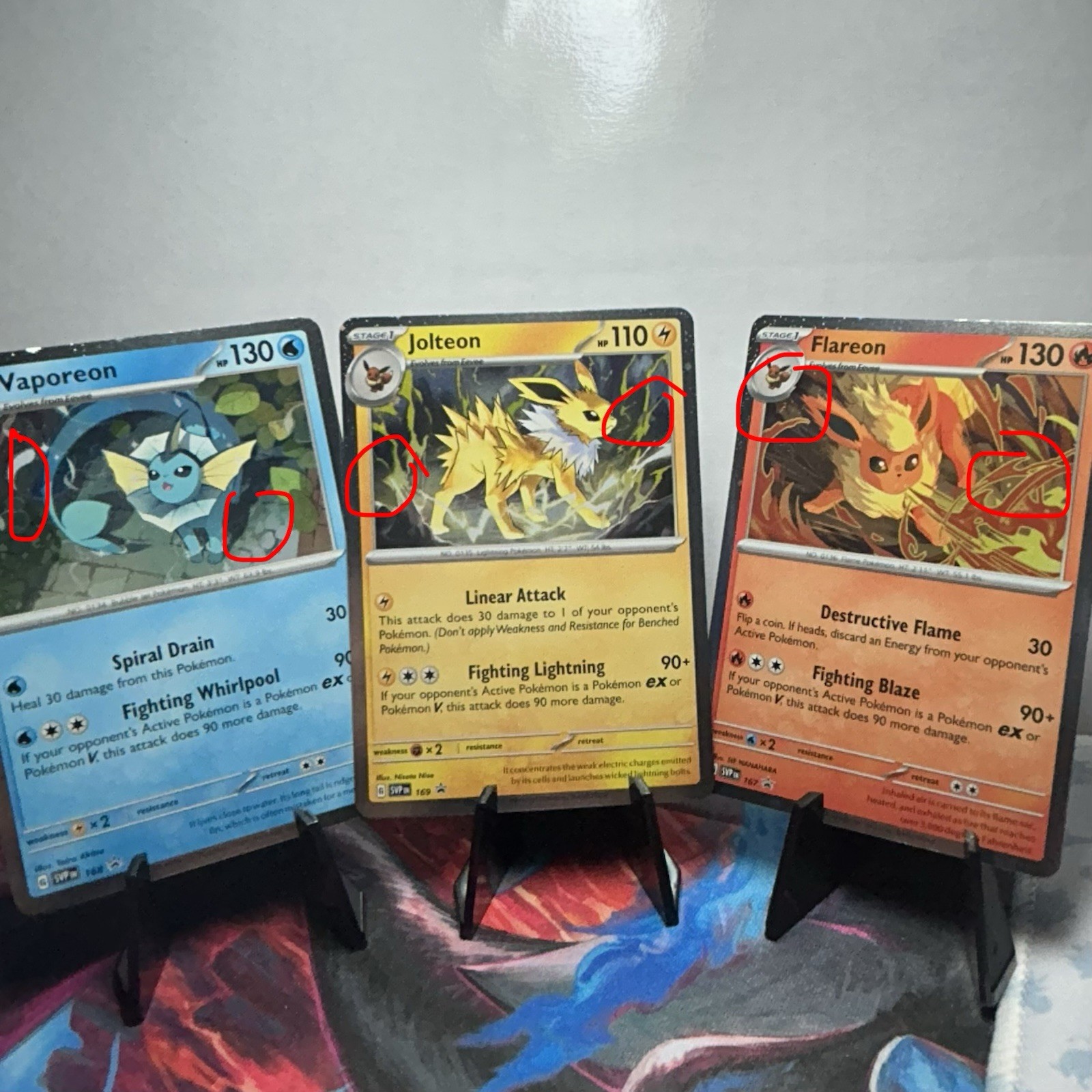 2x SWIRL PRISMATIC PROMO TRIO 167 168 169 NM Pokemon Lot 2x SWIRL PRISMATIC PROMO TRIO 167 168 169 NM Pokemon Lot