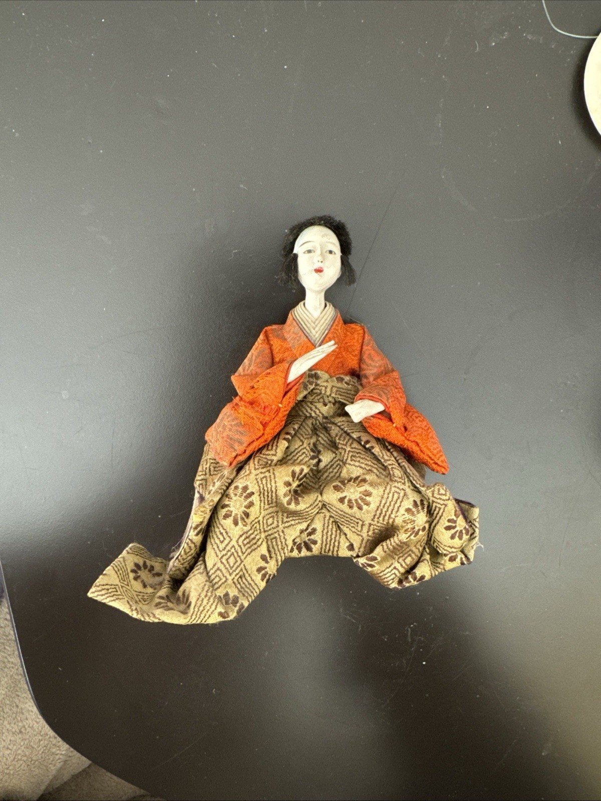 Japanese Antique Hina Doll Musician c.late Meiji early Showa 1900 - 1930