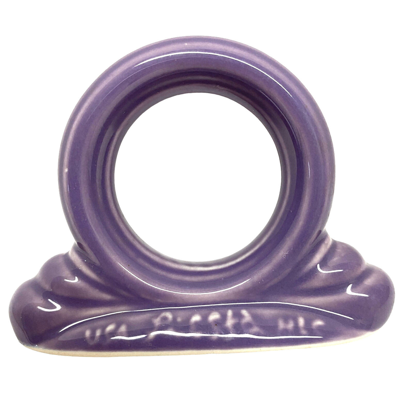 Fiesta Napkin Ring Lilac Post 86 Contemporary Homer Laughlin HLC Retired  1995