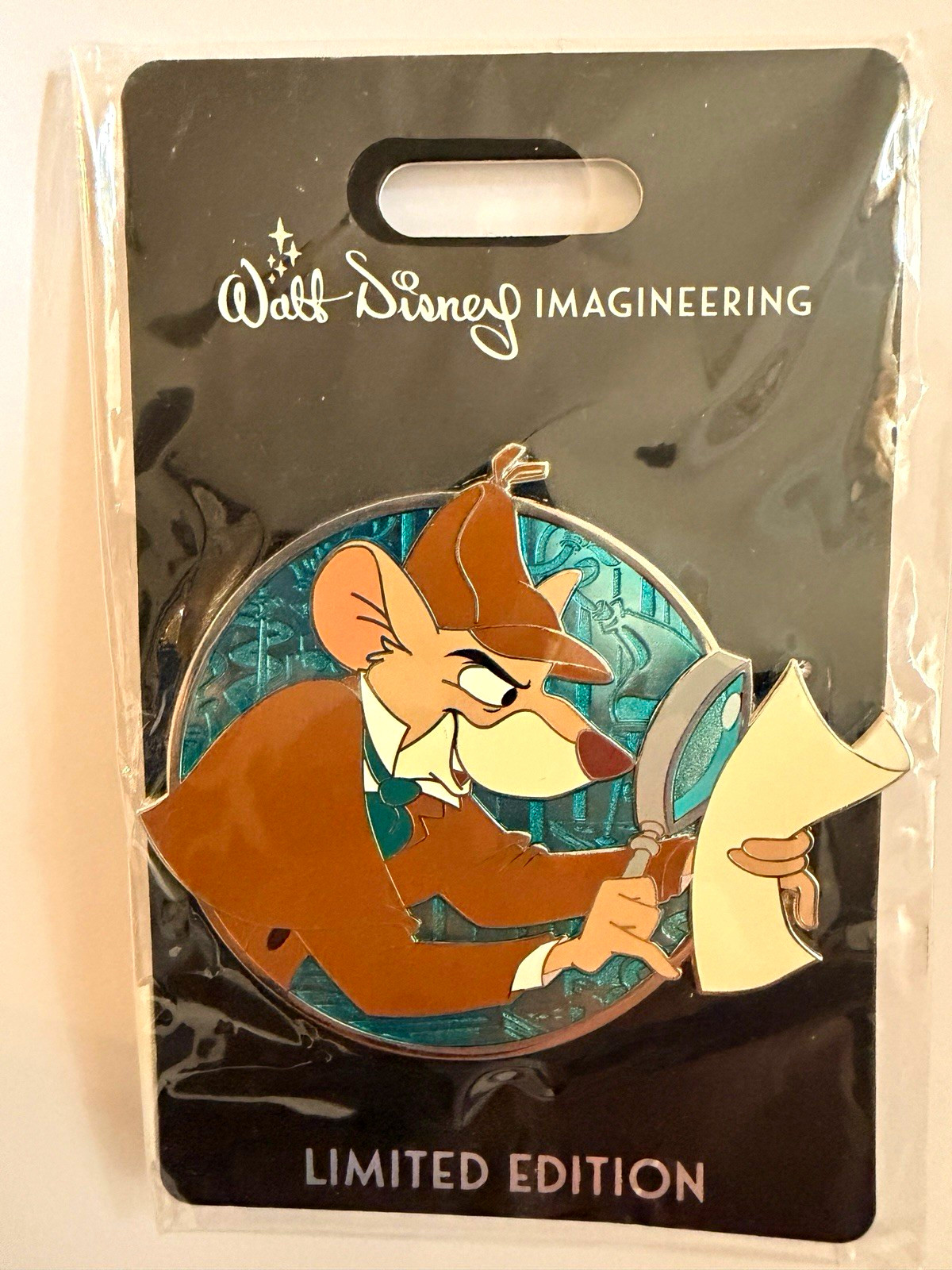 WDI Basil Profile Disney Pin