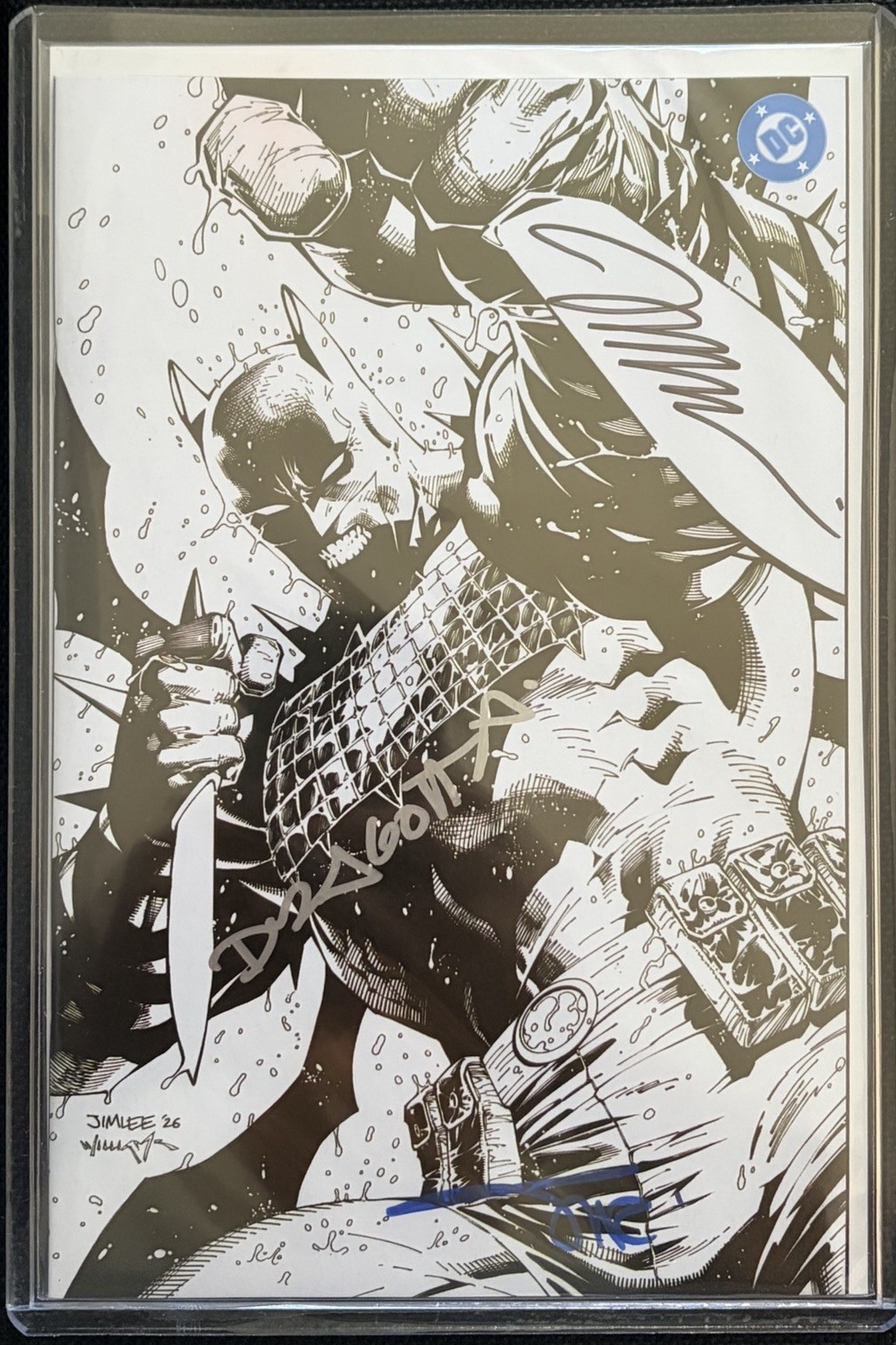 Absolute Batman #22 SDCC 2026 3x SIGNED JIM LEE DRAGOTTA SINCLAIR B&W CVR w/ COA Absolute Batman #22 SDCC 2026 3x SIGNED JIM LEE DRAGOTTA SINCLAIR B&W CVR w/ COA
